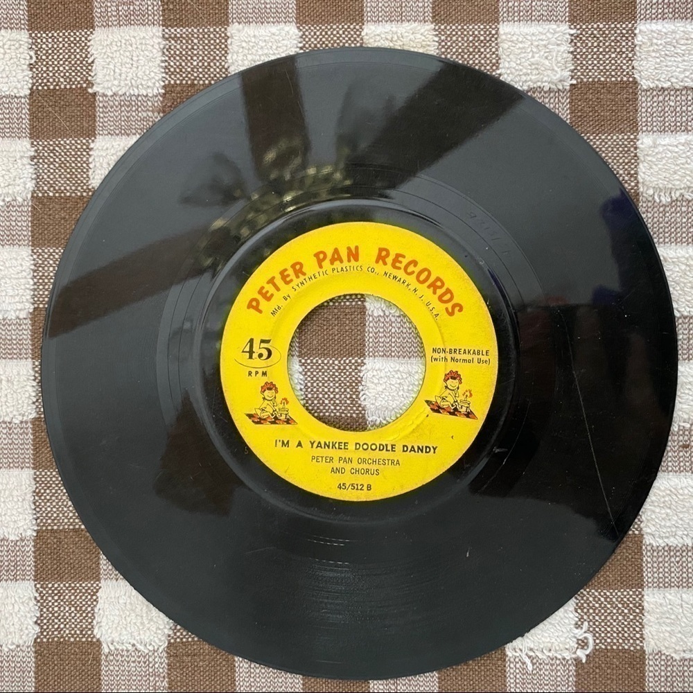 Vintage 1960s Peter Pan Record Children’s Songs